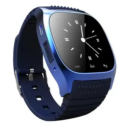 Uhren M26 Smart Watch wasserdichte Bluetooth -LED -Alitmeter -Musikplayer -Schrittzähler Smartwatch für Android iPhone Smartphone Uhr
