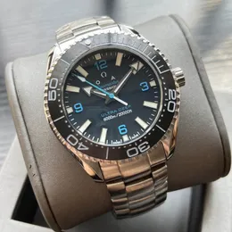 5A Omeiga Relógio Seamaster Planet Ocean Steel Movimento mecânico de corda automática Relógio de pulso de designer com desconto automático para homens e mulheres Relógios Fendave