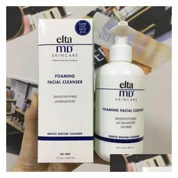 Outros itens de beleza para saúde Drop Elta Md Foaming Facial Cleanser Skincare Senstivity- Ph-Nced Oil- Face Clean Cream 207Ml em estoque de Dhfpw