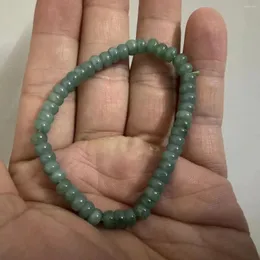 Pulsera de cuentas de piedra de jadeíta Natural, joyería de piedras preciosas para regalo de mujer, ¡venta al por mayor!