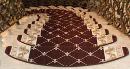Yazi Niezlipowe schody dywan samozwańczy europejski duszpasterski kwiat dywan miękkie schody schodowe MAT 20121221118180