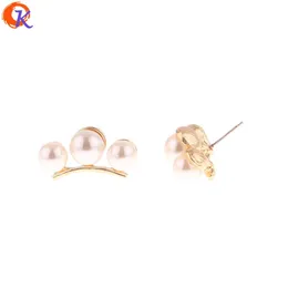 Components Cordial Design 50Pcs 14*26MM Jewelry Accessories/Earring Stud/Imitation Pearl/DIY/Hand Made/Jewelry Making/Earring Findings