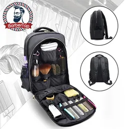 Barbertop Salon Barber Hairdressing Storage Bage Beauty Makeupツール大容量バックパック多機能旅行バッグ220727815413