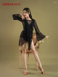 Scena noszona łacińska kobieta dla dorosłych sukienka taneczna
