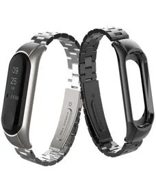 Milanese Loop strap For Xiaomi Mi Band 3 4 Metal Strap Stainless Steel Wristband for MiBand 3 4 Bracelet Replace Adjustable Unisex1327603