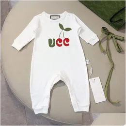 Pagliaccetti G Designer Baby Onesies Body vestiti Pagliaccetto Boy Girl Costume Tuta Tuta Bambini Per neonati Abiti Drop Delivery Mater Dhe8U