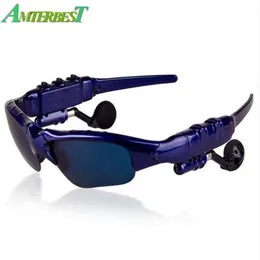 선글라스 Amterbest Bluetooth Smart Sun Glasses 이어폰 선글라스 야외 무선 헤드폰 iOS 안드로이드 전화 용 마이크 마이크