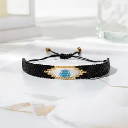 Strang BLUESTAR Lucky Devil's Eye Armband Für Frauen Männer Exquisite Miyuli Perlen Luxus Paar Schmuck Pulseras Mujer Bijoux