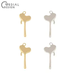 Polacco Cordiale Design 100 pz 14*32mm Componenti di Risultati Dei Gioielli/Accessori di gioielli/pendente/a Forma di cuore/Fatto a mano/fai da te/ciondoli