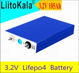 Liitokala 32V 100AH 105AHバッテリーパックLifePO4 12V 24V 3C 270Aリチウム鉄ホスホ100000MAHモーターサイクル電気自動車モーターBATTE5842627
