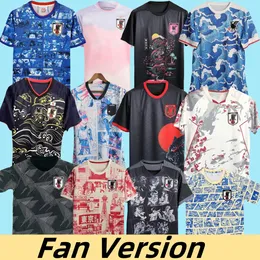 2023 2024 Japão Mens Futebol Jerseys Edição Especial OSAKO YOSHIDA NAGATOMO SHIBASAKI HARAGUCHI MINAMINO KUBO Concept Versão Joint Edition Camisas de futebol
