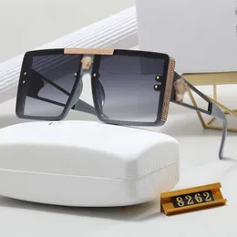 Designer-Sonnenbrille für Damen, Herren, Brillenglas, vollständiger VER-Rahmen, UV400, bunt, Vintage-Damen-Master-Sonnenbrille, Luxus-Übergröße, Adumbral, mit Originalverpackung, Sac13