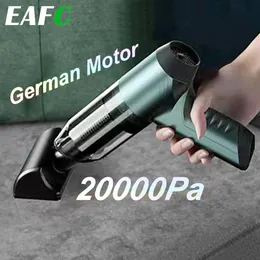 20000PA Wireless Car Vacuum Cleaner Brushless Motor Handheld Dual Suction Mini Hushåll 231229