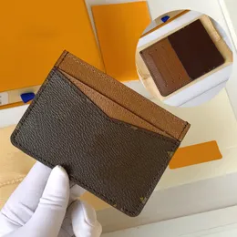 Desginer kadın kartı tutucu küçük zippy cüzdanlar Keycoin cüzdan kahverengi fower zippy para çantası minimalist moda cüzdan flip kabartmalı kart sahibi tuşak