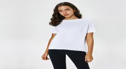 Camisetas de yoga sin transparencias, camiseta de colores sólidos 57, camisetas sin mangas de yoga a la moda para mujer, ropa deportiva para correr y gimnasio 5438698