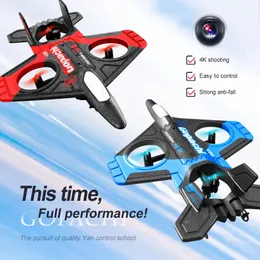 RC PLAIL AERO JET DRON PRAWNY SAMOTALNY AINTPLANA 24G Camera Fighter Hobby Hobby Slider Fight Drone Drone Drone Statek 231229