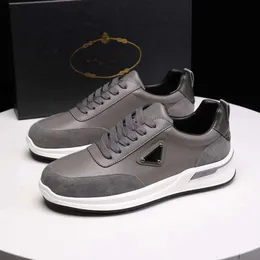 Fashion Casual Schuhe Männer fliegen Block Running Sports Schuhe Italien Heiße beliebte Marke Low Tops Leder Onyx Harz Designer atmungsaktiv