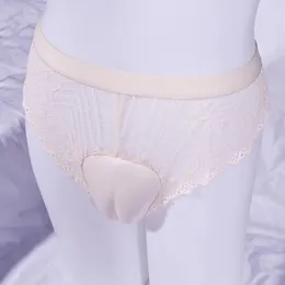 Underpants Sissy Panties Men Hiding Gaff Lace Crossdresser Transgender Shapping Ultra-Thin See-Through Underwear