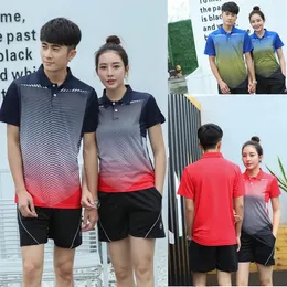 Shirts Custom Badminton t shirt Men/Women' table tennis clothes team game training Gym exercise T Shirts breathable tennis shirt clothe