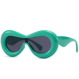 Европейская и американская новая мода Instagram Bread Cat Eyes Солнцезащитные очки Женские солнцезащитные очки