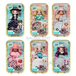 오리지널 Nanana Surprise Doll Glam Series Alice Hops Melanie Mod Fashion Plush Purse Christmas Gift Toys Girl NA! NA! NA! 231229