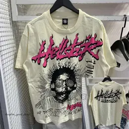 Hellstar T-shirt Heren en Dames Designer Korte Mouw Modemerk Tee High Street Brief Afdrukken Hip Hop T-shirts 769