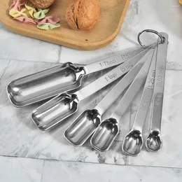 Mätverktyg 1 Set Sturdy Spoons Compact Mät Scoop Lätt att rengöra anti-rost Hem Bakers Chefs