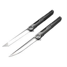 Mini TC4 Titanium Alloy مقبض تكتيكي سكين جيب جيب تكتيكي في الهواء الطلق M390 Blade Camping Hunting EDC السكاكين