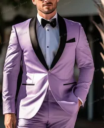 Men's Suits Men Business Suit Wedding Party Prom Groom Groomsman Tuxedos 2 Piece Set Jacket And Pants 05