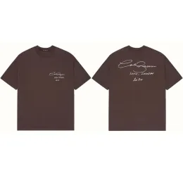 Designer Summer Cole Buxton Men's T-Shirts Streetwear Letter Printed Casual Fashion Short Sleeve Men Women Round neck T Shirt 264