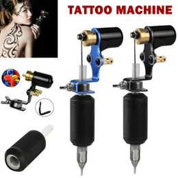 Maskin komplett tatuering hine kit professionell tatuering roterande penna tatuering för nybörjare skönhet ögonbryn makeup svartblå