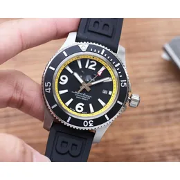 Breiting Ocean Men Supercean Watch zegarki Chronograph WristWatches 5A Wysokiej jakości automatyczny ruch mechaniczny Uhren Super Luminous Montre Jason007 3p9s