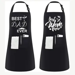 Decoration Party Decoration Dad Mom Ever Apron Mommy Daddy Birthday Mother's Father's Day Christmas Husband Wife Baby Shower Gift Present Po