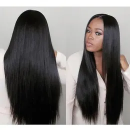 Soft and Silky Straight HD Lace Front Wig - Pre Plucked, Glueless 360 Frontal Wigs with Cap - 130% Density - 14 Inch Diva1 - High Quality Hair