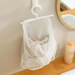Storage Bags Handbag Hanging Mesh Shower Multi-purpose Dry Laundry White Clothespin Travel