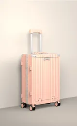 Koffers Y0099 2023 Reiskoffer Dames Kleine, lichtgewicht wachtwoorddoos Duurzame en dikke bagage
