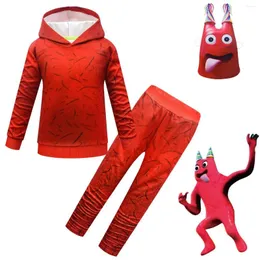 Kläder sätter barn trädgård av banban kostym hoodies kawaii barn kläder casual bomulls hösttröjor för småbarn pojkar flickor cosplay