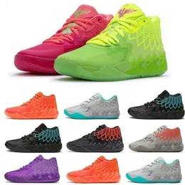 Lamelo MB.01 Ball Męskie buty do koszykówki Rick i Morty Not Stąd Stąd Królowa Czarna Buza Rock Ridge Red Lo Ufo Men Treners Sports Sneakers 40-45