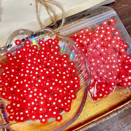 Gift Wrap Panalisacraft Red Flower DIY Card Cute Sequins For Shake Making Craft Accessories Scrapbook Shakes