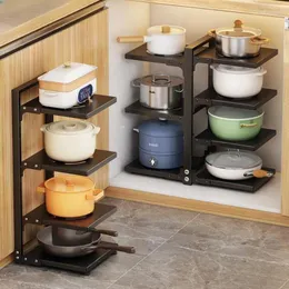 Kitchen Storage Countertop Cabinets Under Sink Multi-layer Shelving