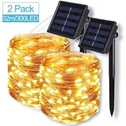 Supplies 50/330 LED Solar Lights Outdoor Lamp For Holiday Christmas Decoration Garland Festoon String Lights Garden Party Fairy Lights 2204