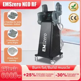 2023 Ny EMS Tesla EMSzero Neo 6000W 14Tesla Hi-emt Body Sculpt Machine NOVA Muscle Stimulator Shaping Utrustning Salong För CE-certifiering