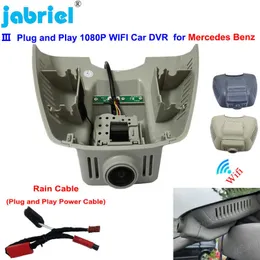 DVRs nouveau Plug and Play Wifi voiture Dvr Dash Cam caméra C w203 w204 pour Mercedes Benz classe E w211 w212 GLK X204HKD230701