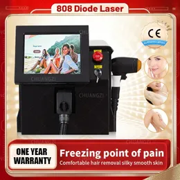 Preço de fábrica 2000W Ice Platinum 808nm Diode Laser Depilator 755 808 1064 Facial Painless Hair Removal Machine 3 Waves