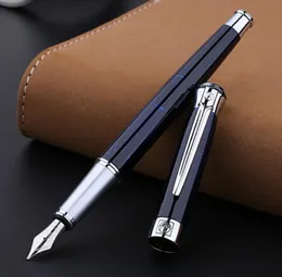 Pens Picasso Brand Blue Arested Fountain Pen Stقامة المكاتب المكتبية