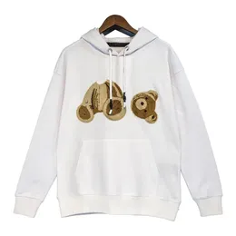 Tasarımcı marka Erkek kadın hoodie klasik desen logosu Kaliteli açık havada sokak modası hoodie ayı rahat ceket doğru İtalya boyutu