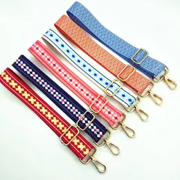 Adjustable Bag Strap Woman Purse Straps for Crossbody Messenger Shoulder Bag Accessories Adjustable Embroidered Belts Straps