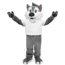 New Adult College Wolf Mascot Costume Fancy Dress Carnival Cartoon Theme Fancy Dress