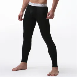 Mens Long Johns Bielizna Kolor Solidny Męskie legginsy Hombre Sexy termiczne majtki Modalna elastyczność Soft Terminico Long Johns 201106335y