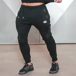 Neue Goldmedaille Fitness Casual Elastische Hosen Stretch Baumwolle Männer Hosen Körper Ingenieure Jogger Bodybuilding Pants273s